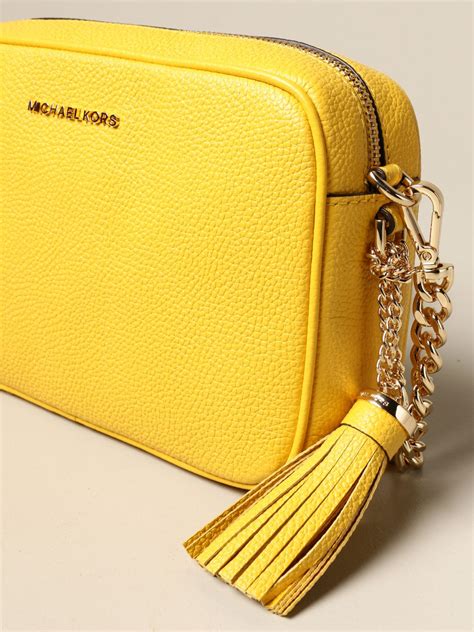 yellow crossbody bag michael kors|Michael Kors extra small crossbody.